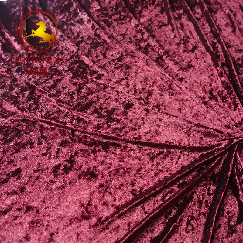 retro and nobel style soft ice crush velvet fabric upholstery