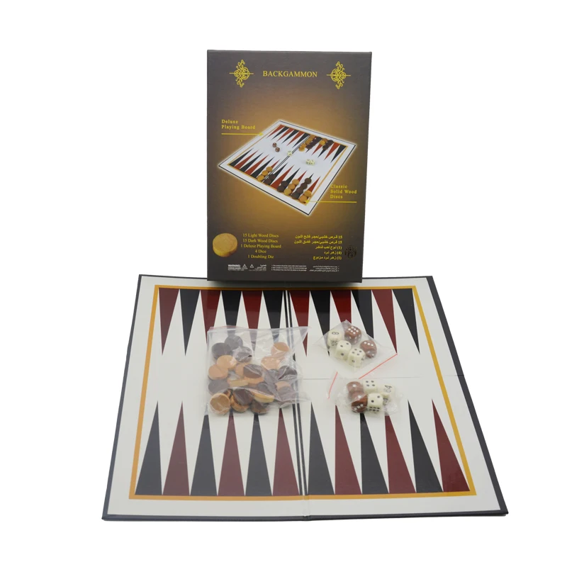 Классическая настольная игра с принтом Backgammon, высокого качества