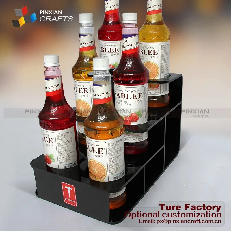 Factory custom-made clear Acrylic Cup Stand Beer Mug Holder Acrylic Wine Rack