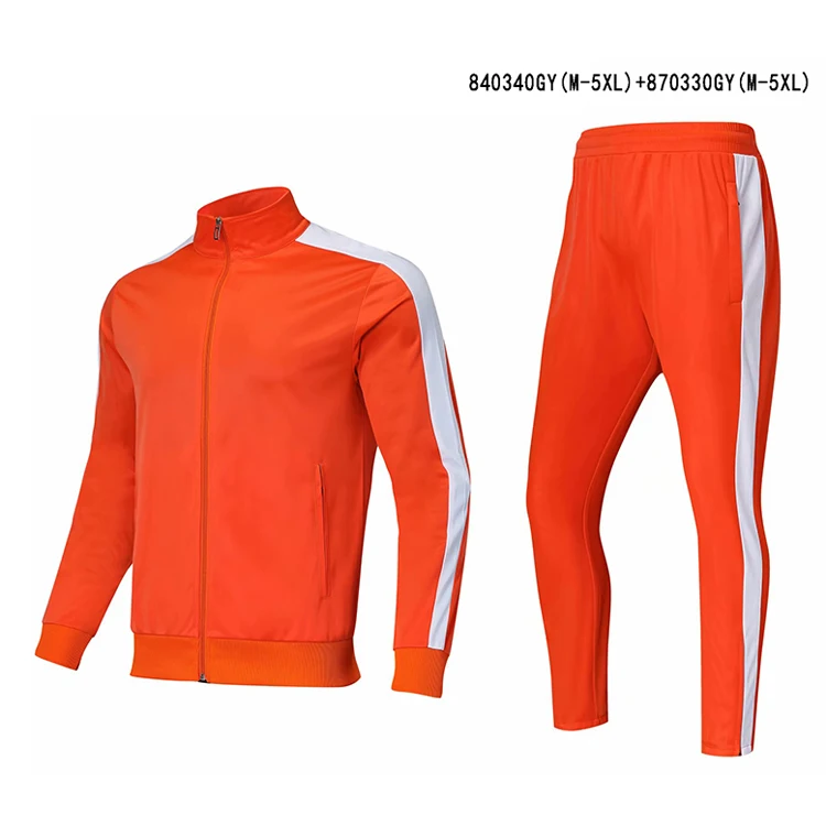 
OEM Sportswear Jogger Suits Mens Plain Blank Jogging Tracksuits 