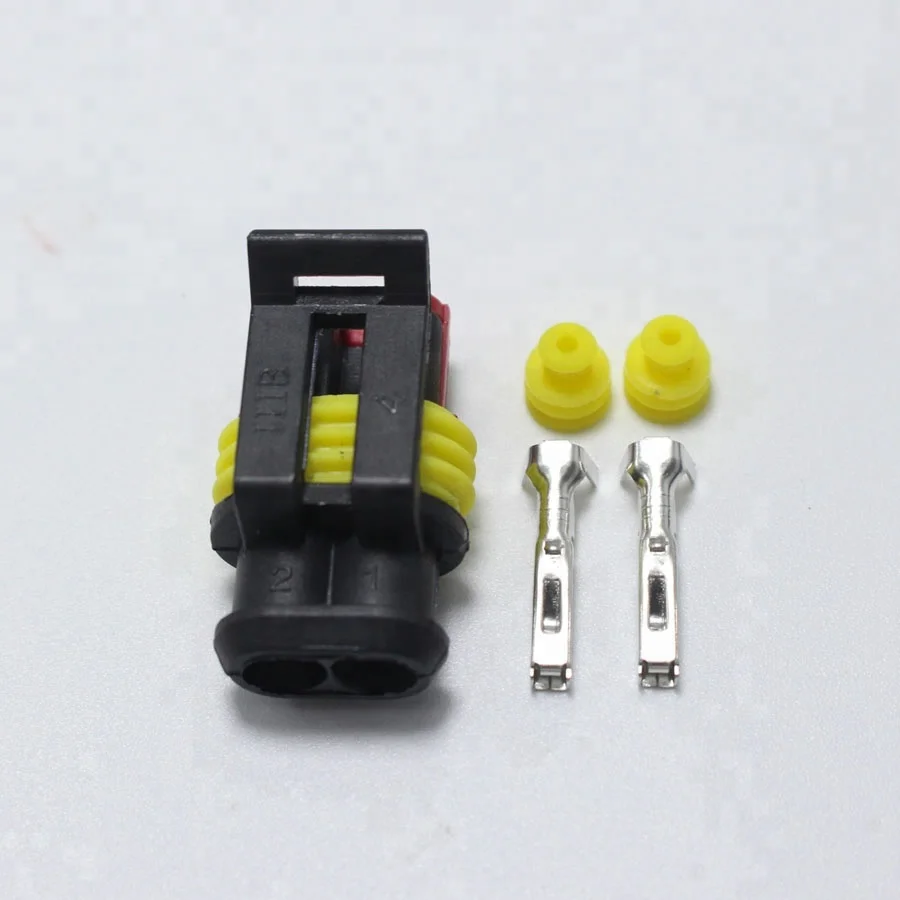 282104-1 2 pin male connector auto lamp electric connector mating 282080-1