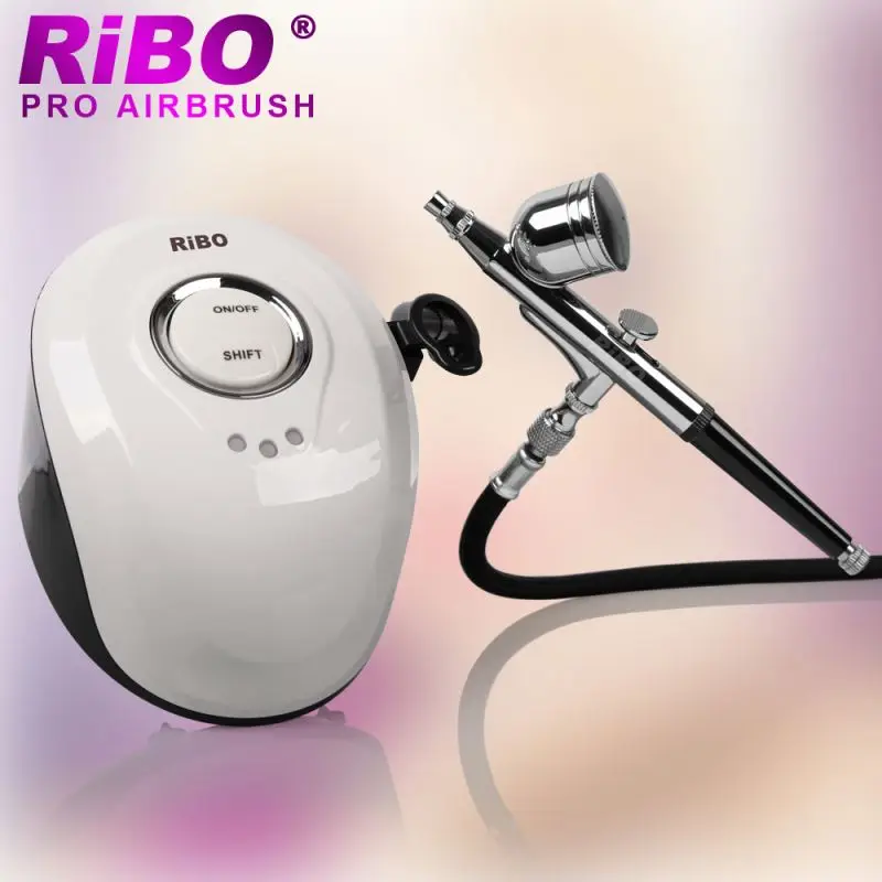 New Portable Beginner Airbrush Tattoo Tool Set Model Specific Kit with Compressor Spray Air Brush Gun