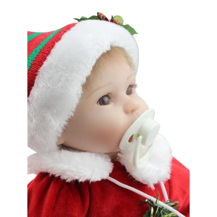 Best selling products christmas gift girls soft real silicon lifelike reborn baby doll for kids