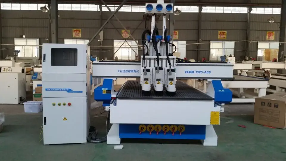 
Three Process Woodworking Cnc Machine / 3D CNC Router 
