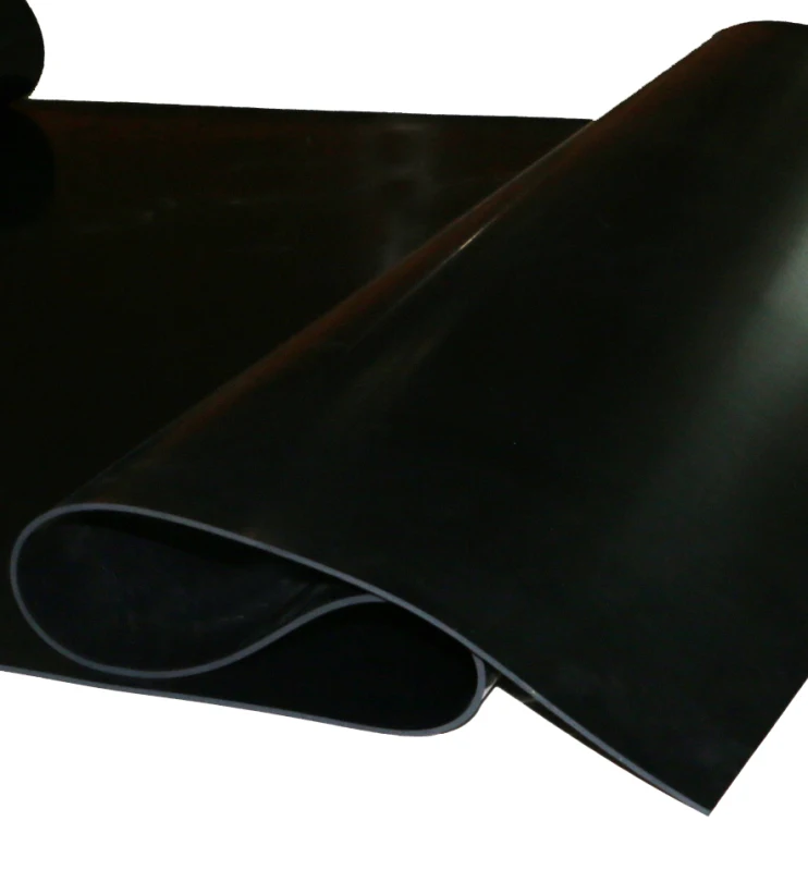 sides smooth 1-15mm thickness 5mpa Hypalon rubber sheet