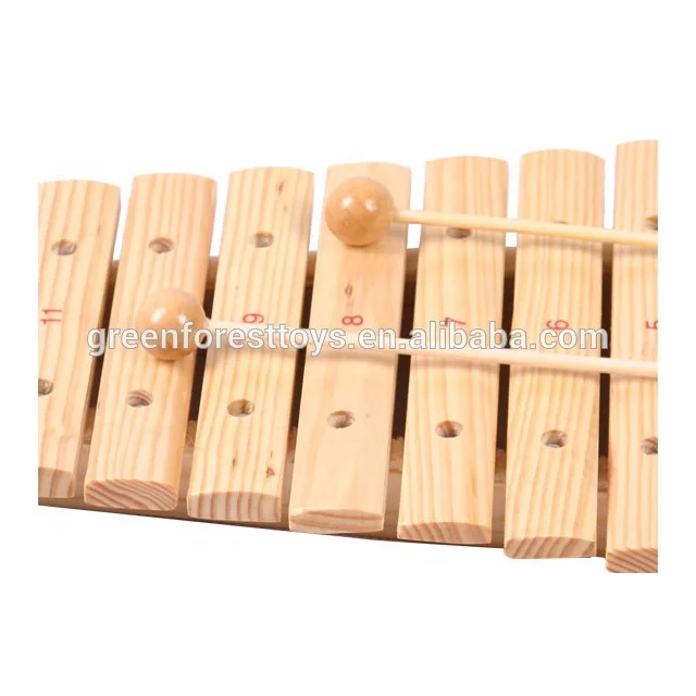 Natural and Classical Music Toy for Kids Learning Wooden Xylophone