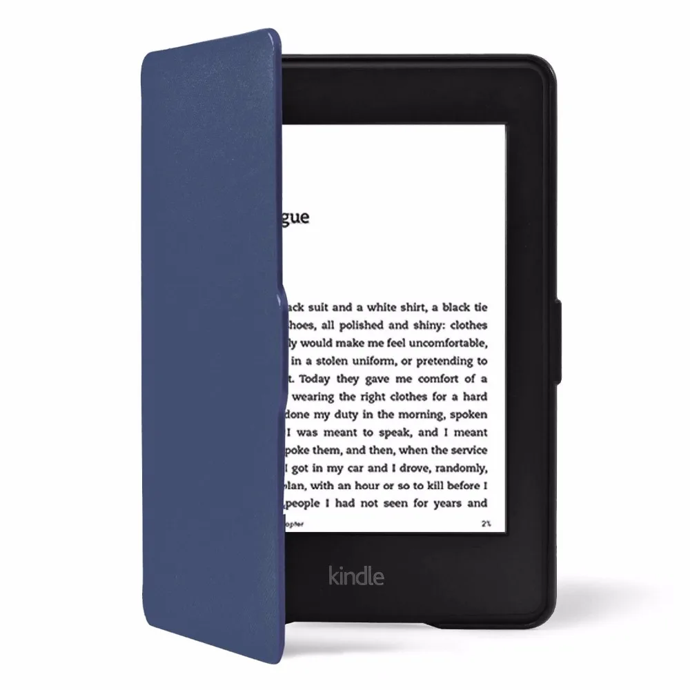 
Kindle Paperwhite Case Cover - PU Leather Smart Cover for All-New Kindle Paperwhite Fits All versions: 2012, 2013, 2014, 2015 