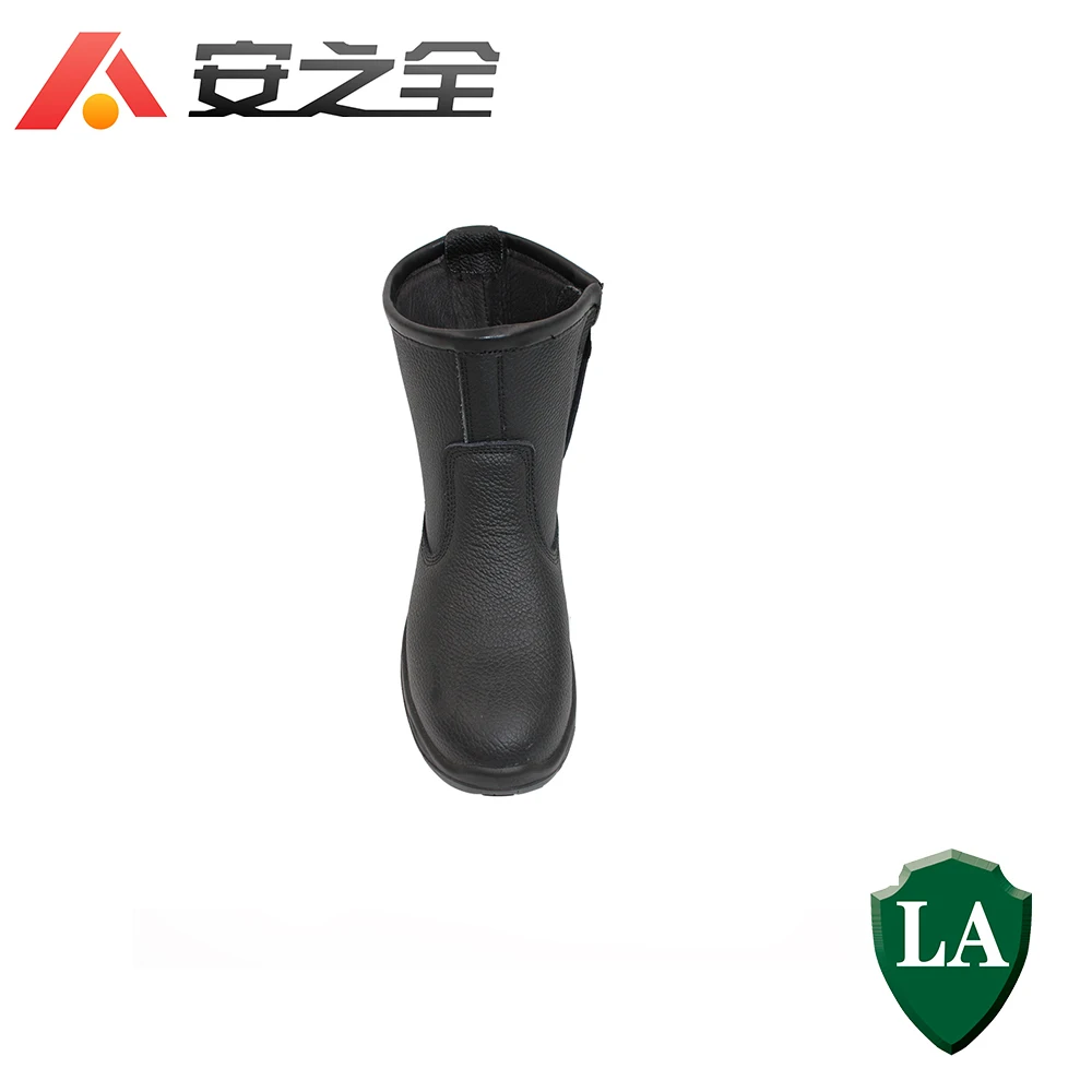 High Temperature Resistance Long Safety Shoes Steel Toe Work Boots