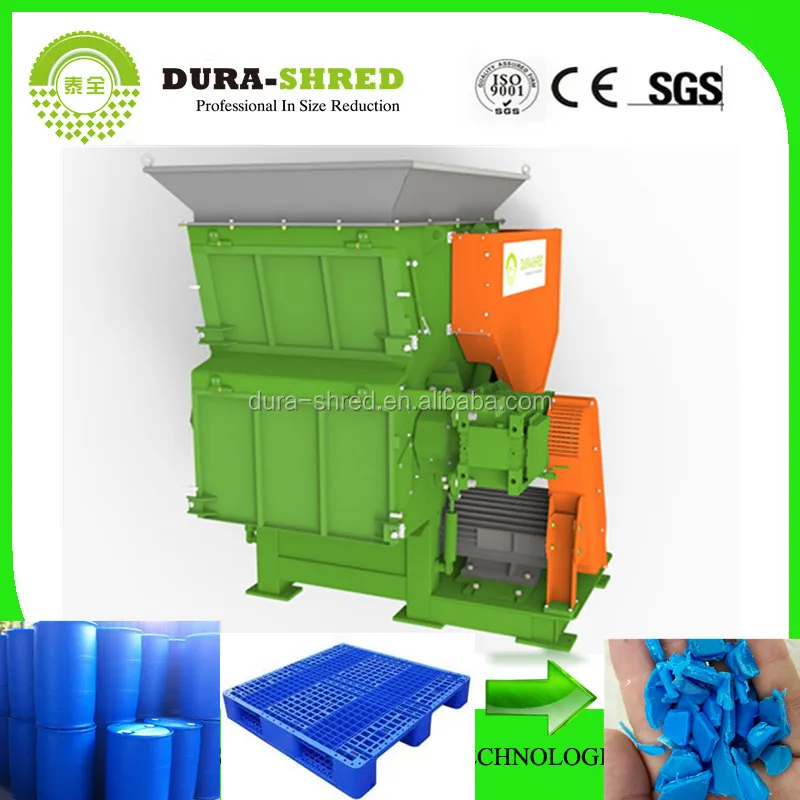 Rubber mulch for garden industrial paper and tyre shredder machine