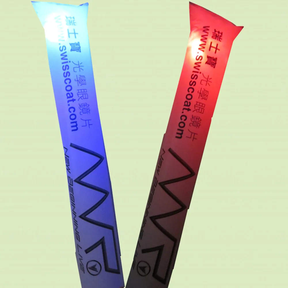 
light up Inflatable cheering sticks 
