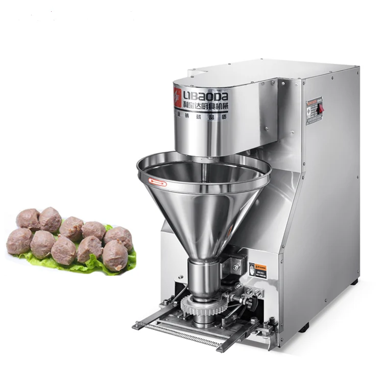 
Electric commercial automatic fish stuffed meatball forming making machine 