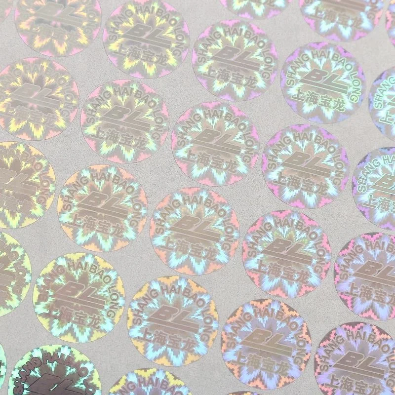 
Free design custom authentic hologram stickers,high quality certificate hologram stickers 