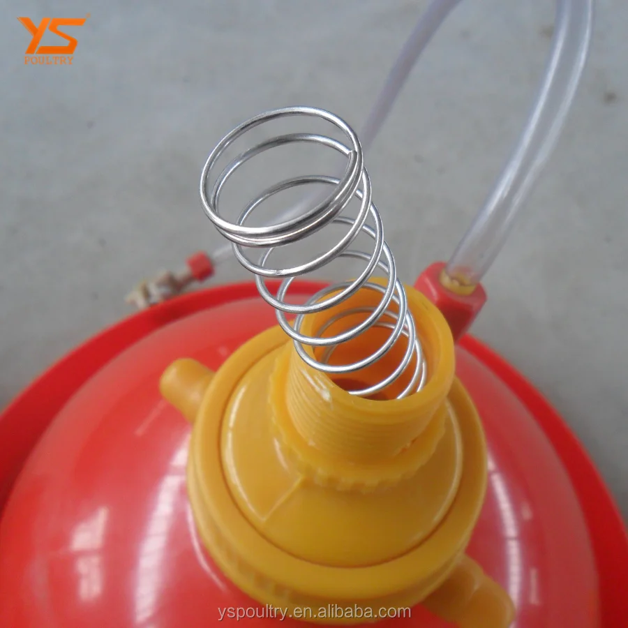 
Low Price Bell Shape Automatic Poultry Drinker Plasson for Chick 