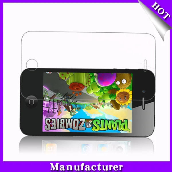0.2mm 9h 2.5d 2014 самый новый!!! пленка протектора экрана для iphone 4/4s