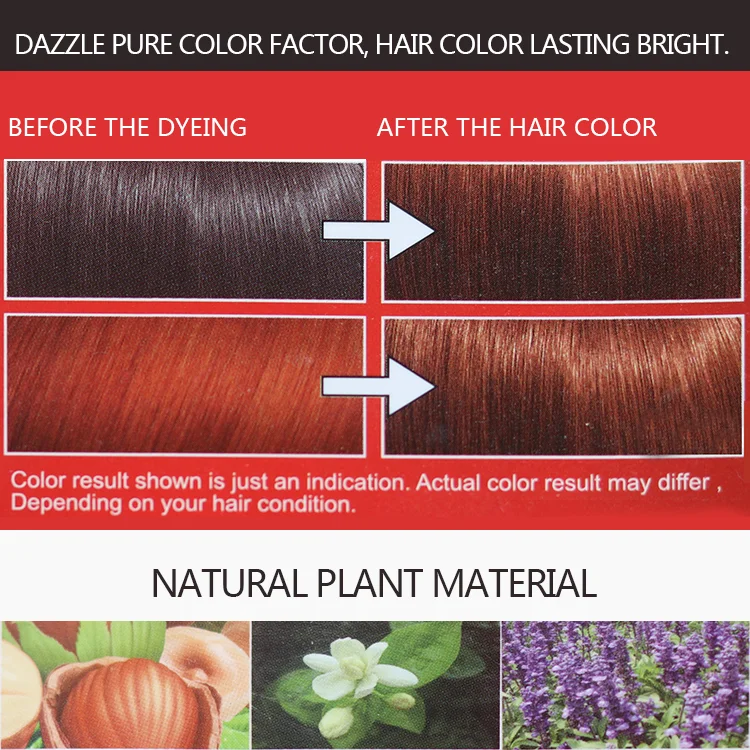 
Hot sale natural hair dye without ppd OEM/ODM 