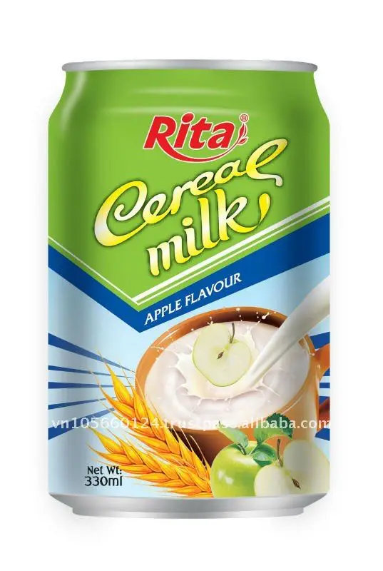 фруктовым вкусом зерновых молока