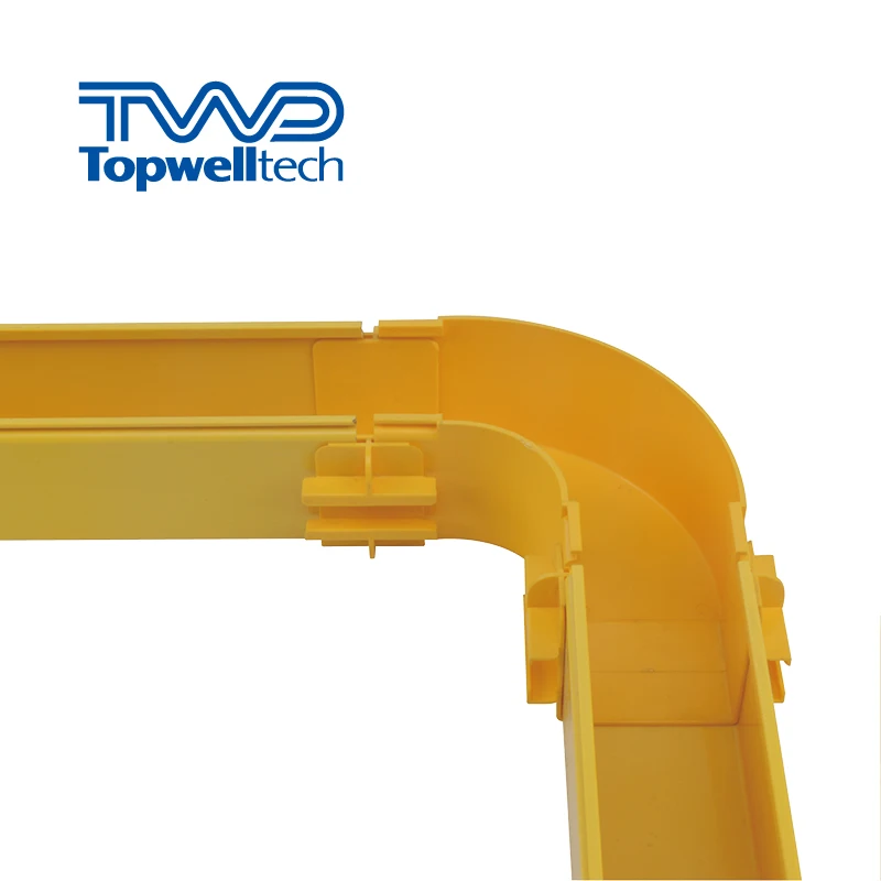 
Hot Sale PVC OEM Flexible PVC Trunking Network Fiber Optic Cable Tray 