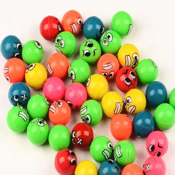 Wholesale 32mm Plastic Bouncy balls
