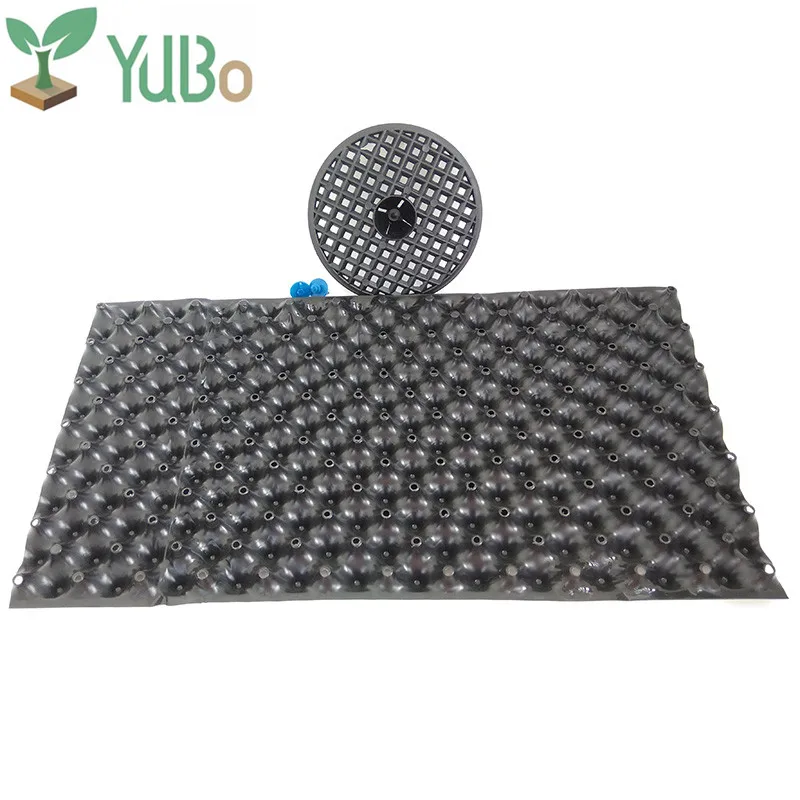Customized OEM Hydroponics Control air Pruning Roots Pot with Base for Gardening Plants
