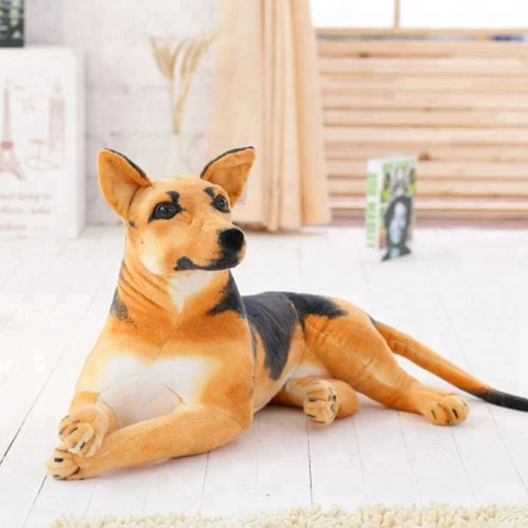 OEM manufacturer custom stuffed realistic plush toy dog