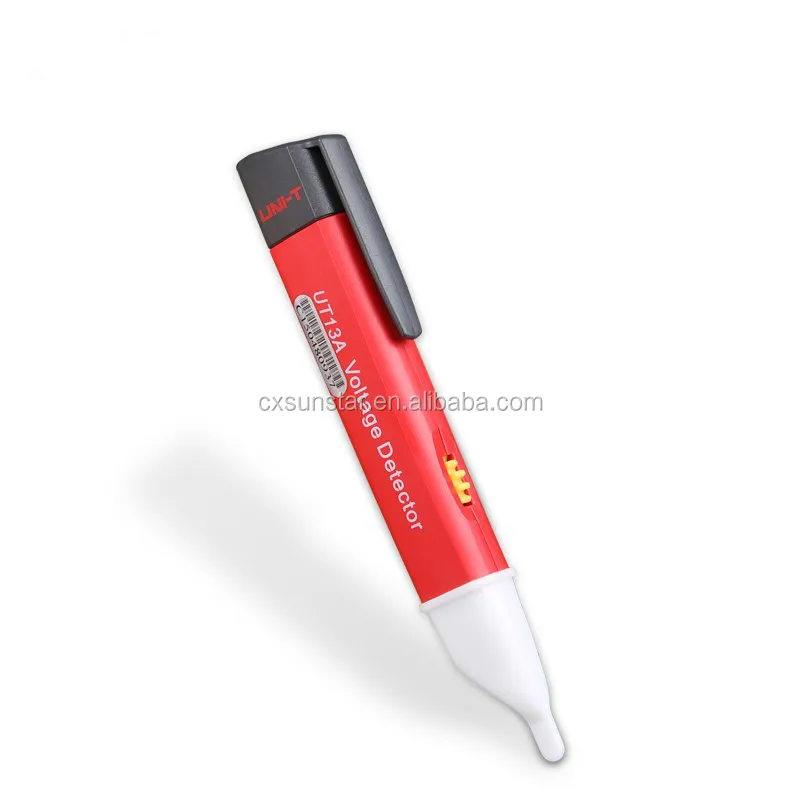 UT13A AC 24-600V Voltage Detector Pen Flashing LED Light Indication Voltmeter Tester