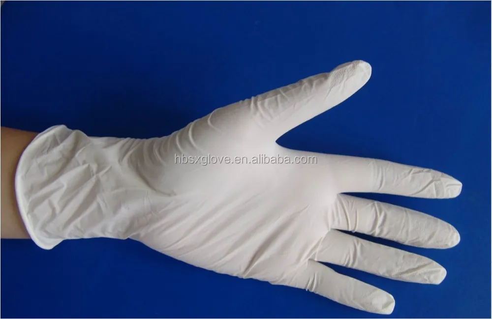 
non-sterile latex examination gloves 