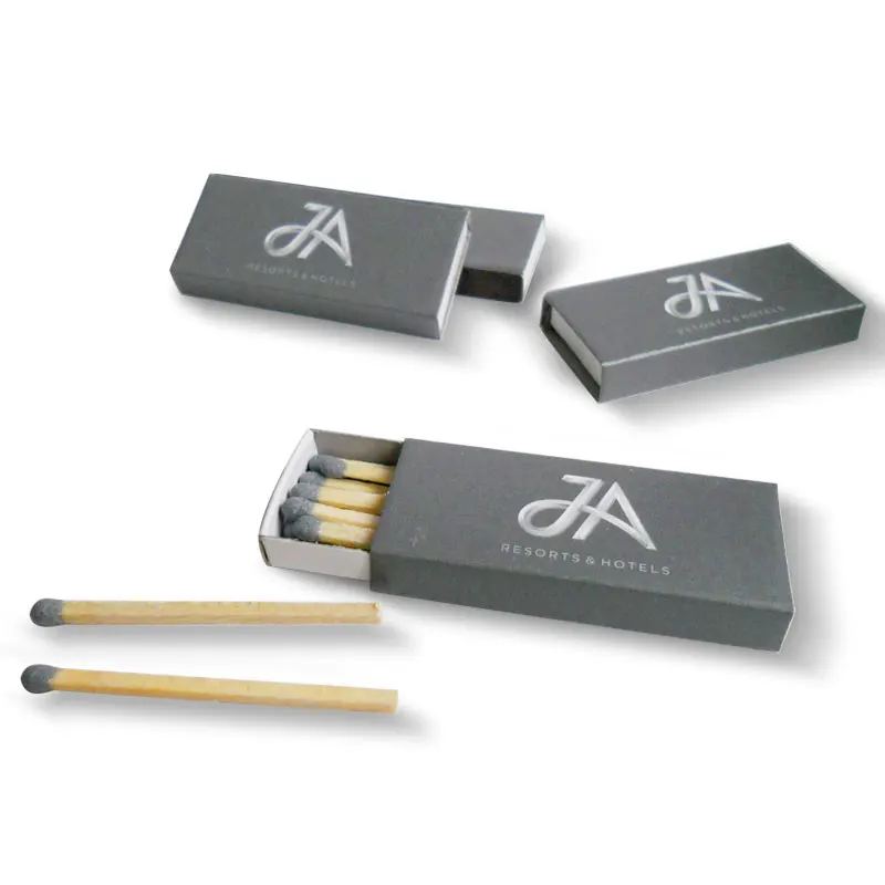 
Custom Good Quality Match Box Match Logo Printing Safety Matches Matchbox with Wooden 