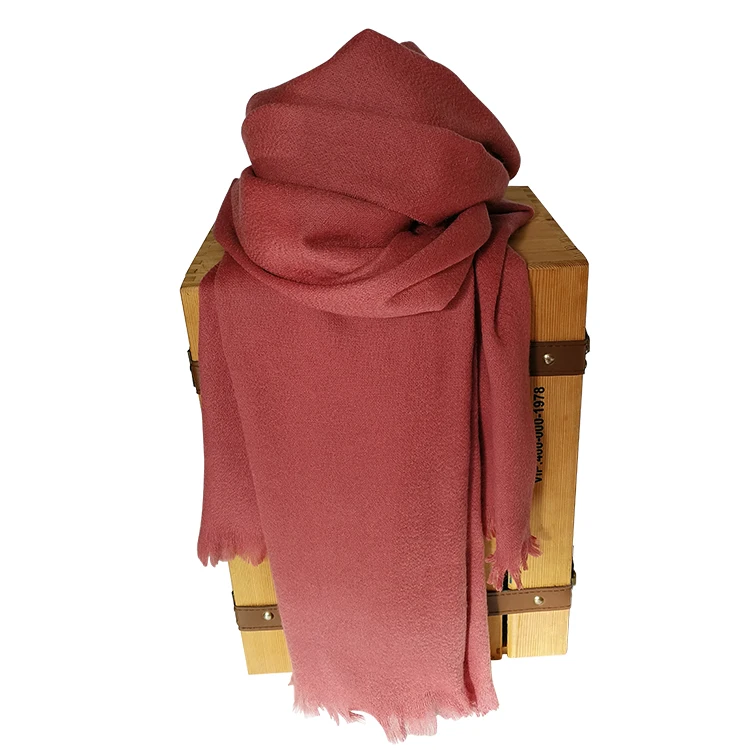
High-end Business Gift Custom Logo Winter Thin Mongolian Cashmere Scarf 