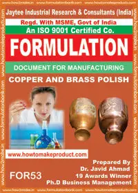 формула документ для изготовления медных и латуни польский