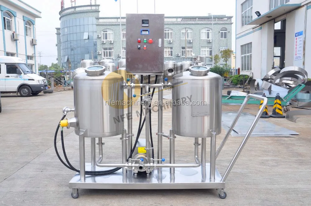 50L 100L 200L пива подвижная машина очистки на месте блок CIP система очистки для пивоварни