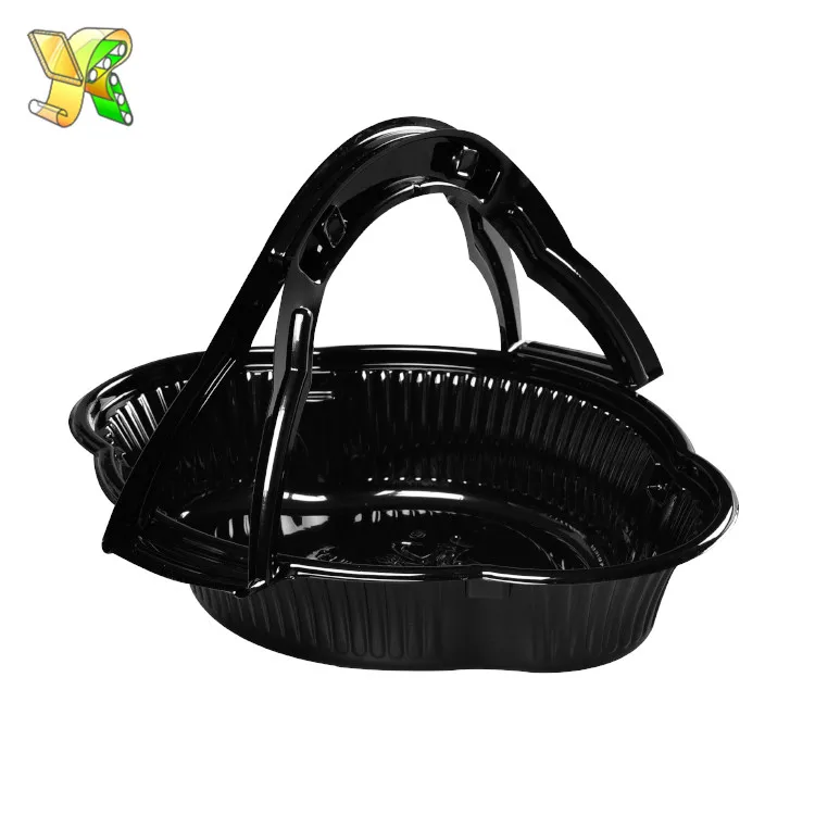 
Disposable fruit basket packaging plastic basket basket fruit pet 
