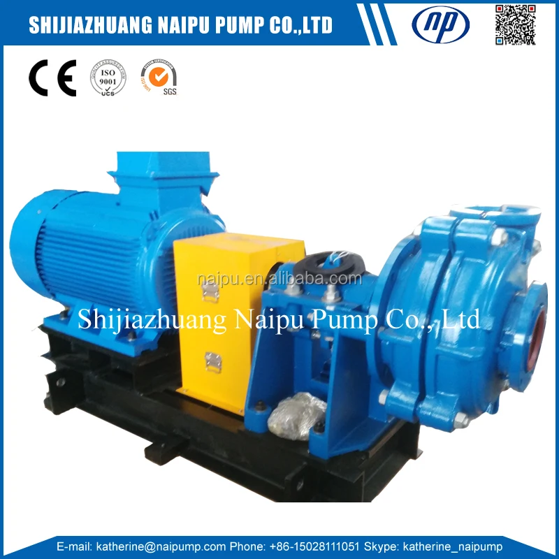 6 / 4 EE - NPAHE Frame Mounted End Suction Bare Shaft Slurry Pumps