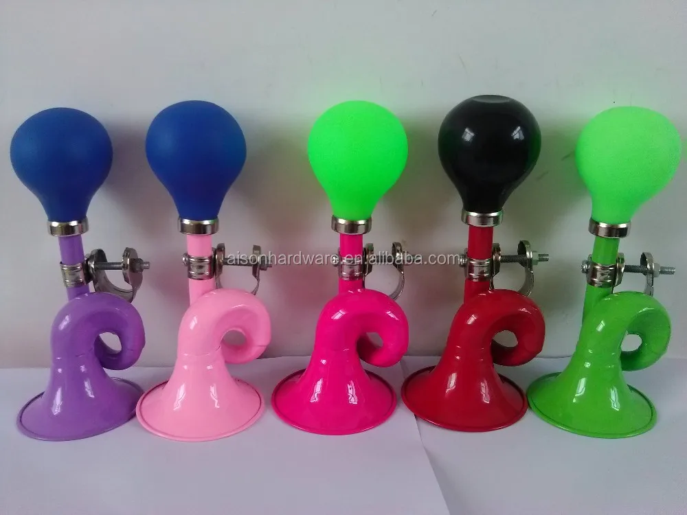
Classic Colorful Rubber Ball Metal Bugle Bicycle horn Bike Horn Bell 
