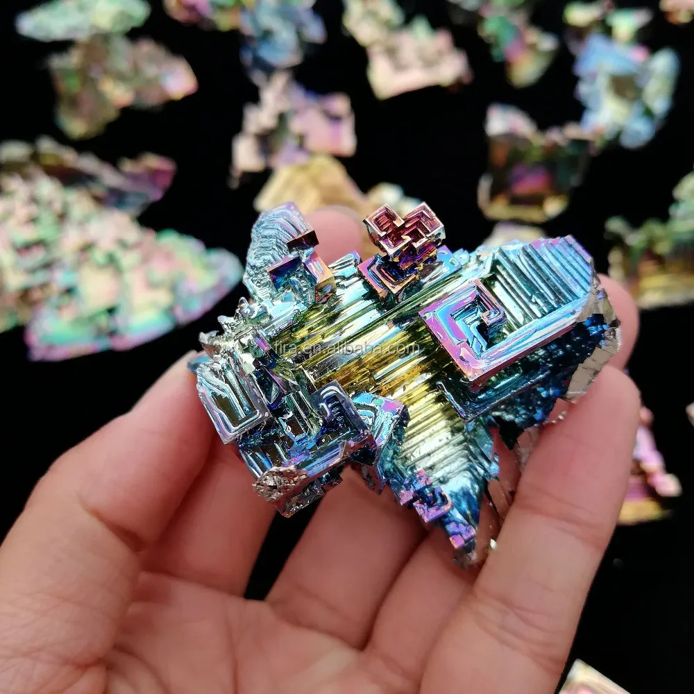 Donghai Exllect quality natural fancy bismuth mineral ore crystals for sale