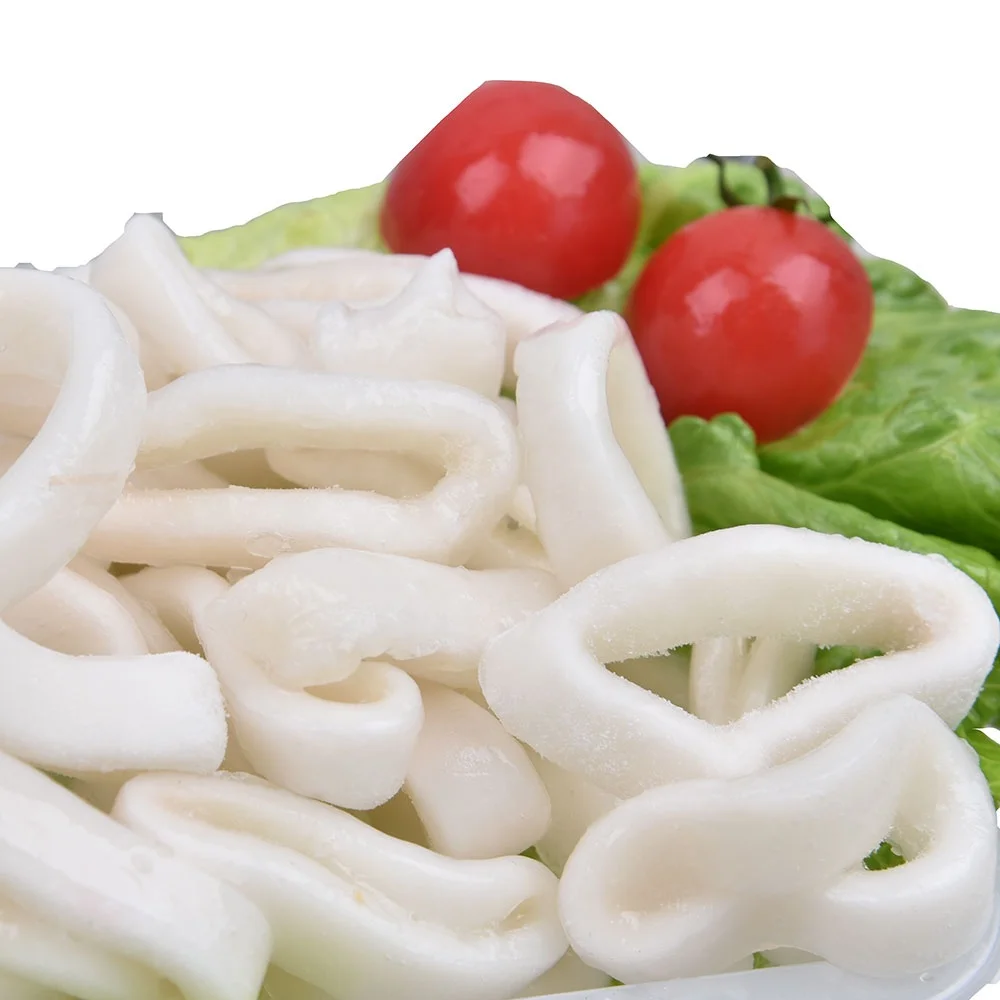
Nutritious Seafood Frozen QS Squid Ring and dried squid rings 