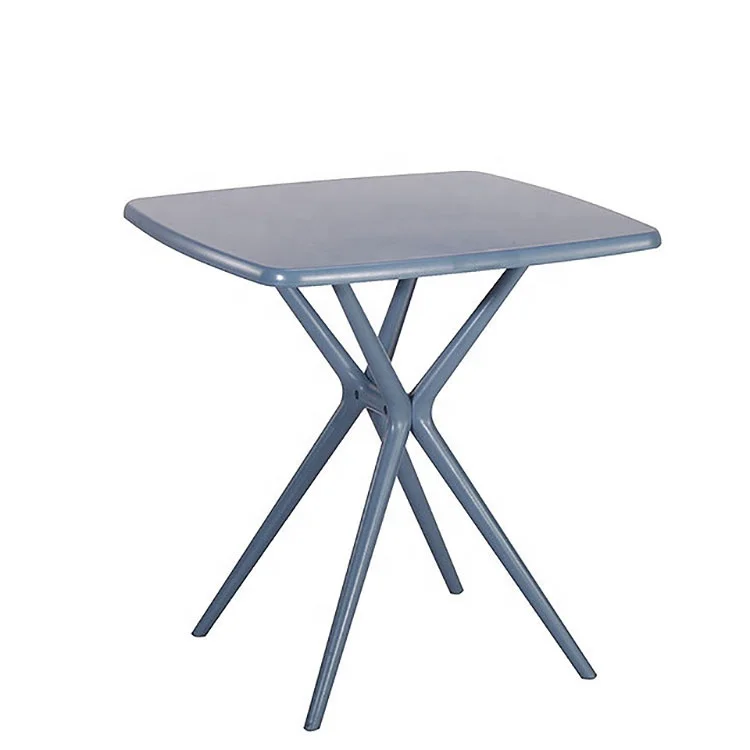 Dining Table Coffee Chatting Table Creative New Solid PP Material with Assemble set Design Table for Home furniture