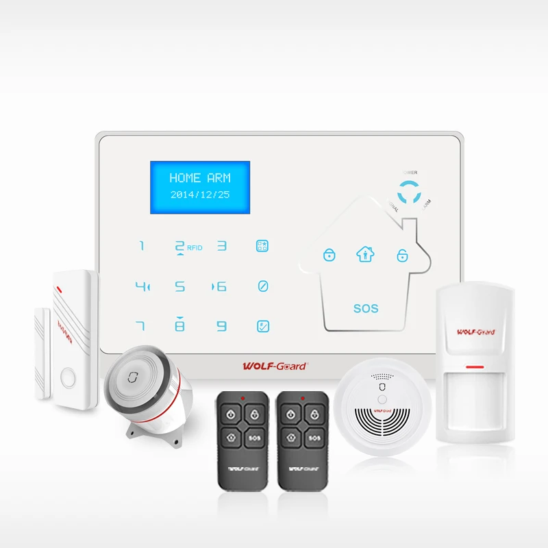 Wireless GSM Alarm System GSM PTSN Home Security Alarm System