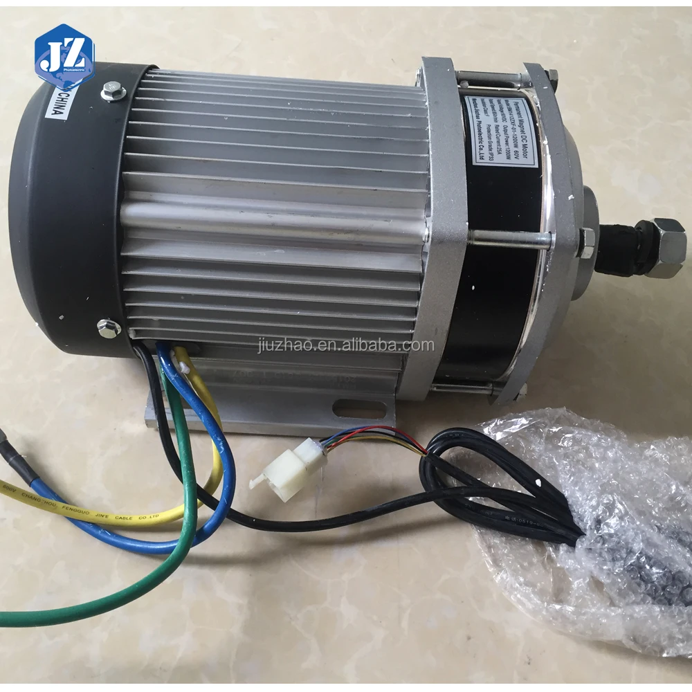 1000W 1200W 48V 60V 72V DC Permanent Magnet Motor