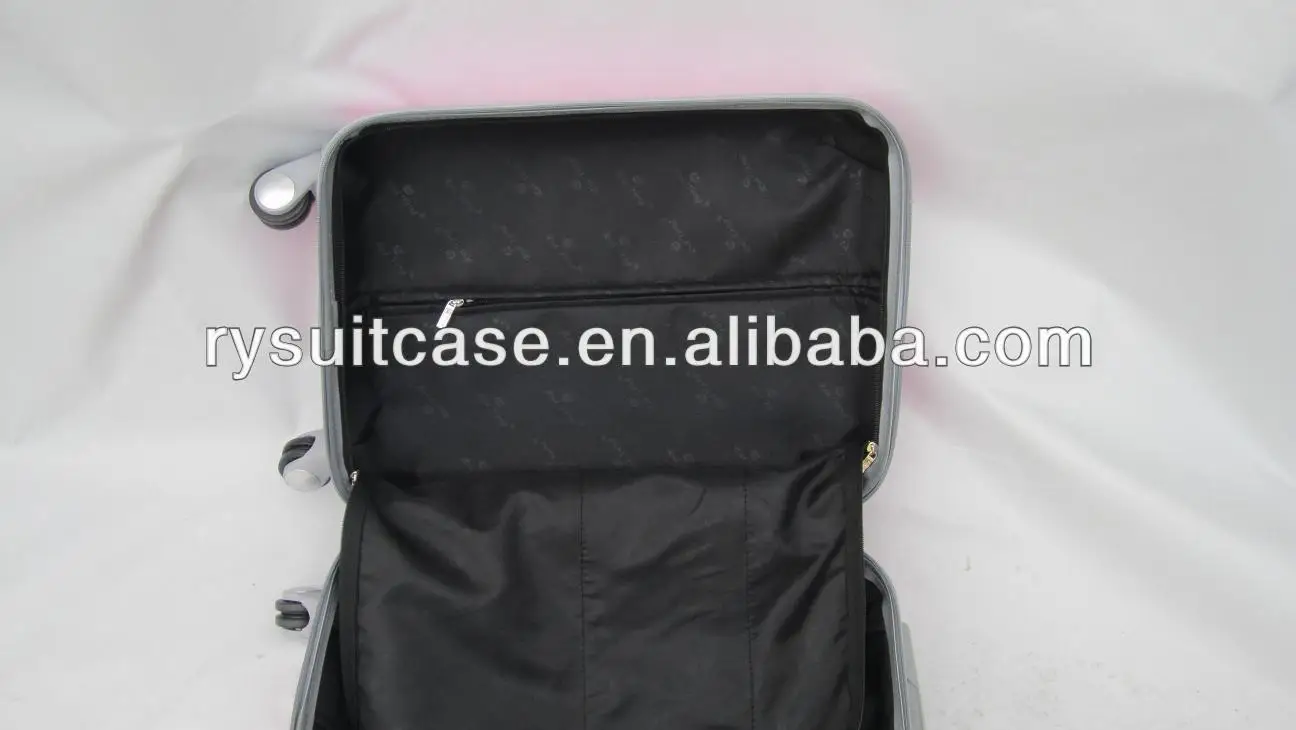 
New products ABS+PC abs bright color travel luggage trolley suitcase 