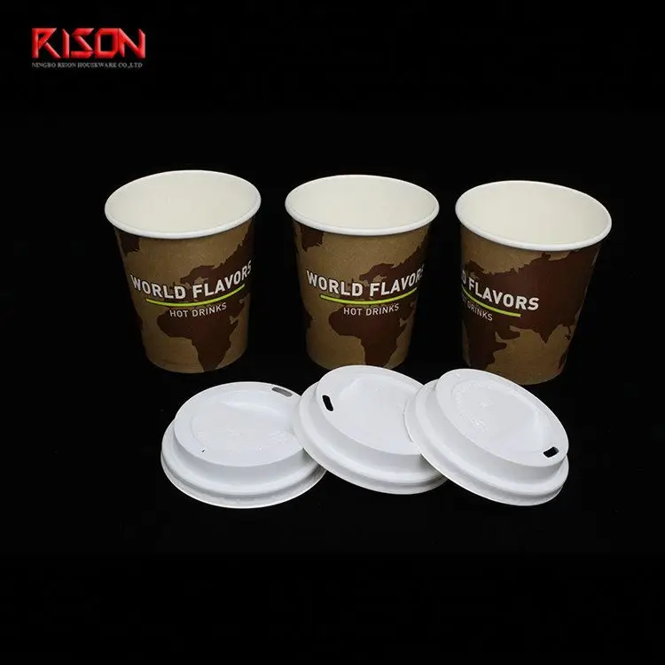 8oz Popular and cheap waxed paper cup