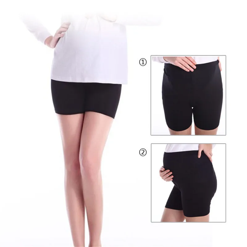 Pregnant safety pants Xiamo Lauderdale pregnant women leggings thin adjustable pregnant women pants spring and summer