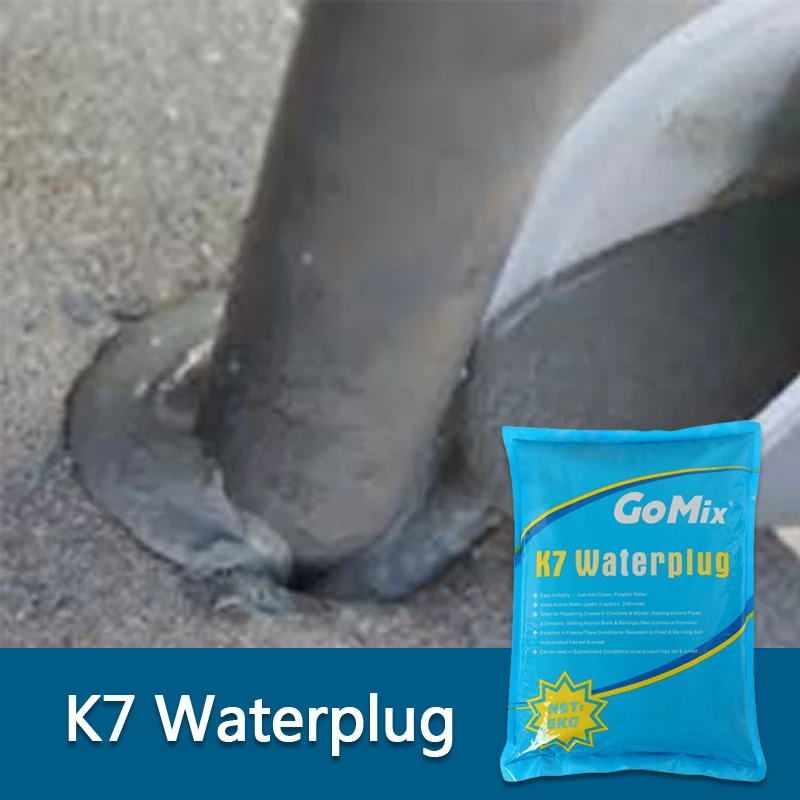 Mix with Water Hardens in 15 Minutes K7 Rapid Set Concrete