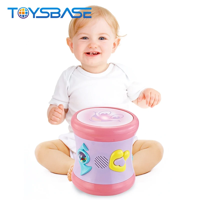 
Two-Sided Dynamic Baby Rolling Beat Toy Music Drum 