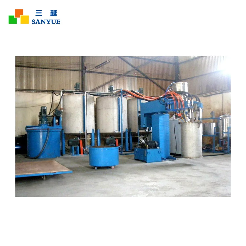 Manual Mould 3 Groups Semi Automatic Batch Foaming Machine