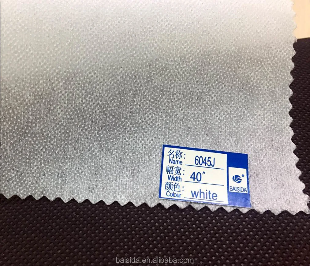 
6045J Nonwoven Fusible double dot interlining 