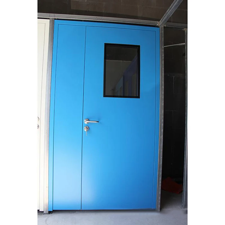 Clean room interlock aluminum door with factory price
