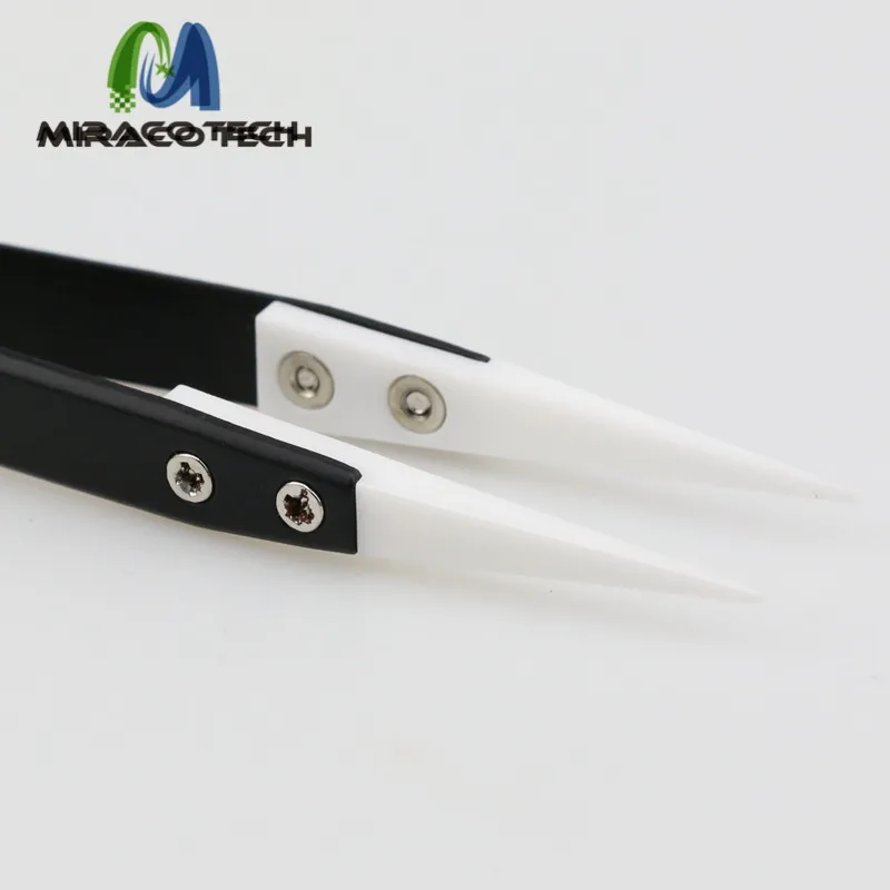 Foggyman, оптовая продажа, керамический Пинцет для электронных сигарет, съемный инструмент, пинцет для вейпинга