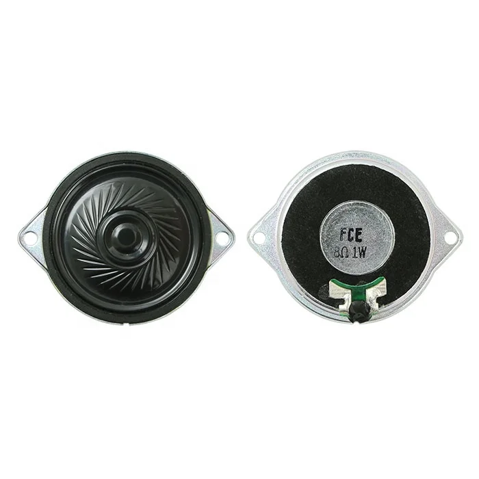 40mm 8 ohm 1w micro speaker acoustic component for elevator