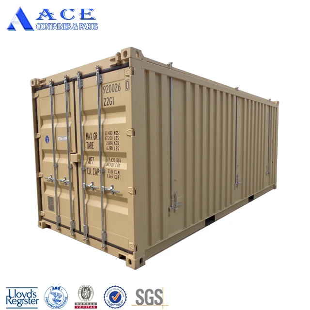 Hard Top Steel Cover 20ft Open Top Shipping Container