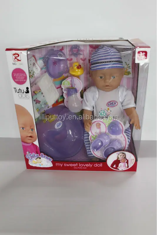 18 Inch My Sweet Lovely TuTu Baby Dolls Play Set With 8 Function For Girls and Boys